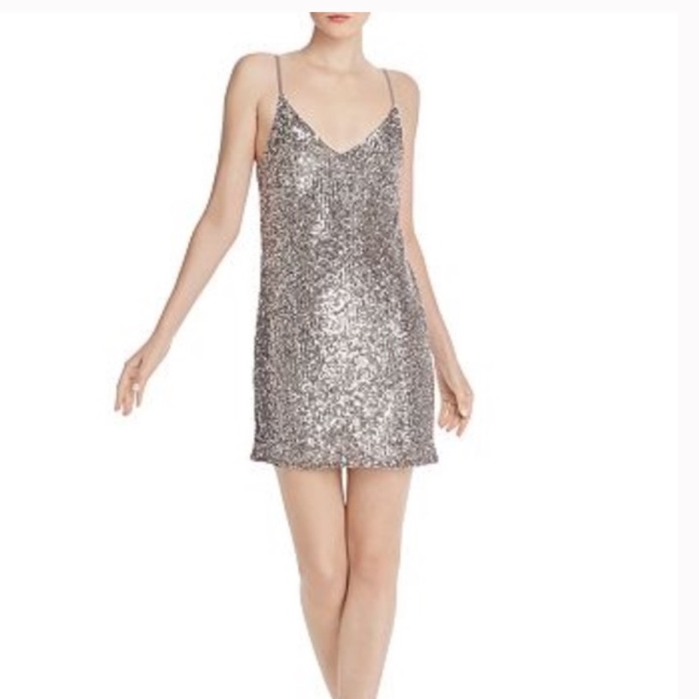 NWT Generation Love Astrid Sequined Slip Dress